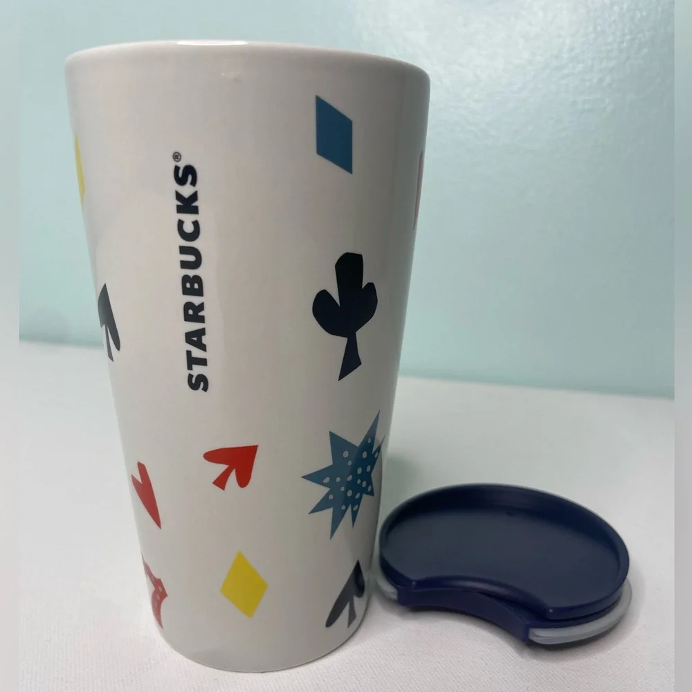 Starbucks Las Vegas Ceramic Travel Tumbler  with Lid